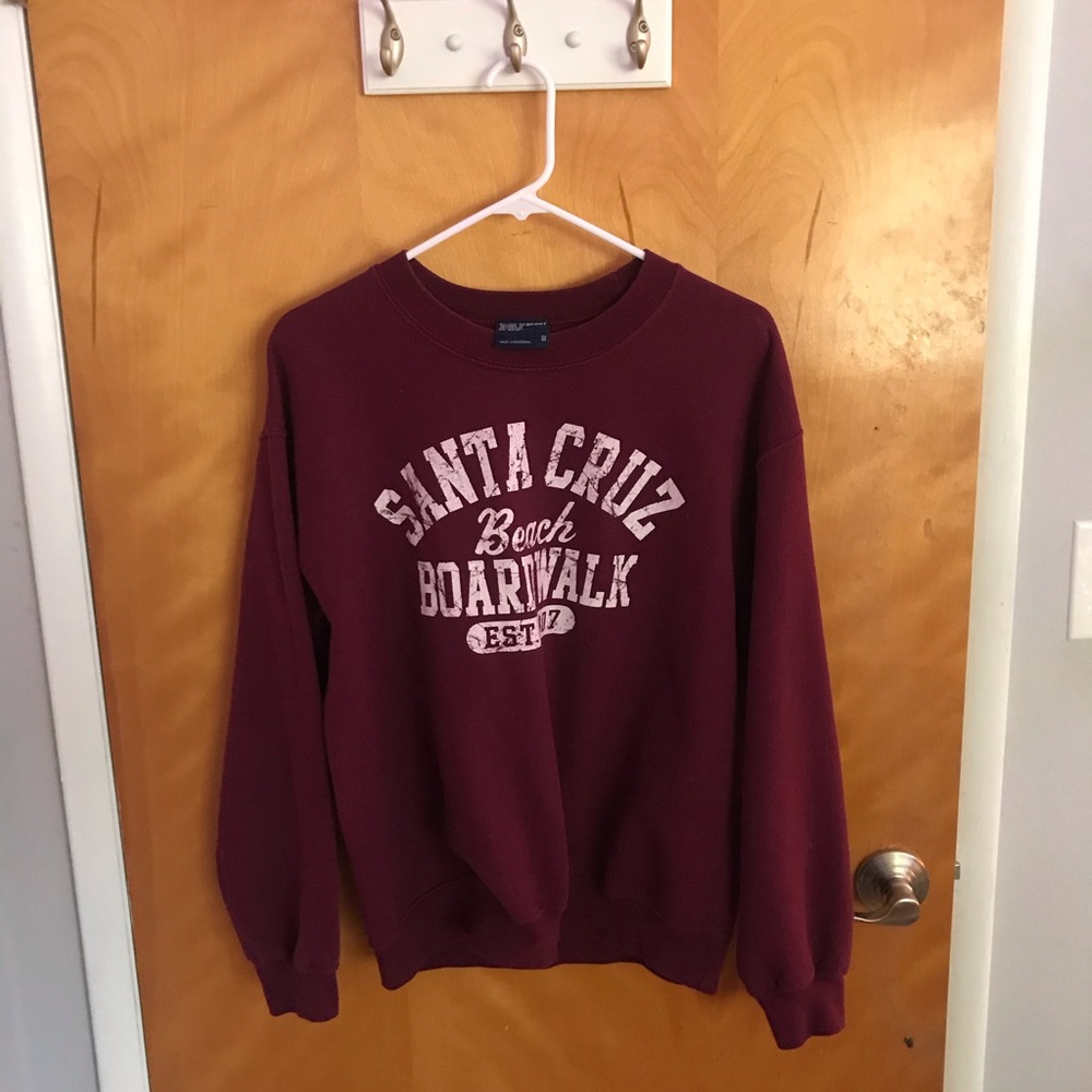 Santa Cruz Maroon Sweatshirt